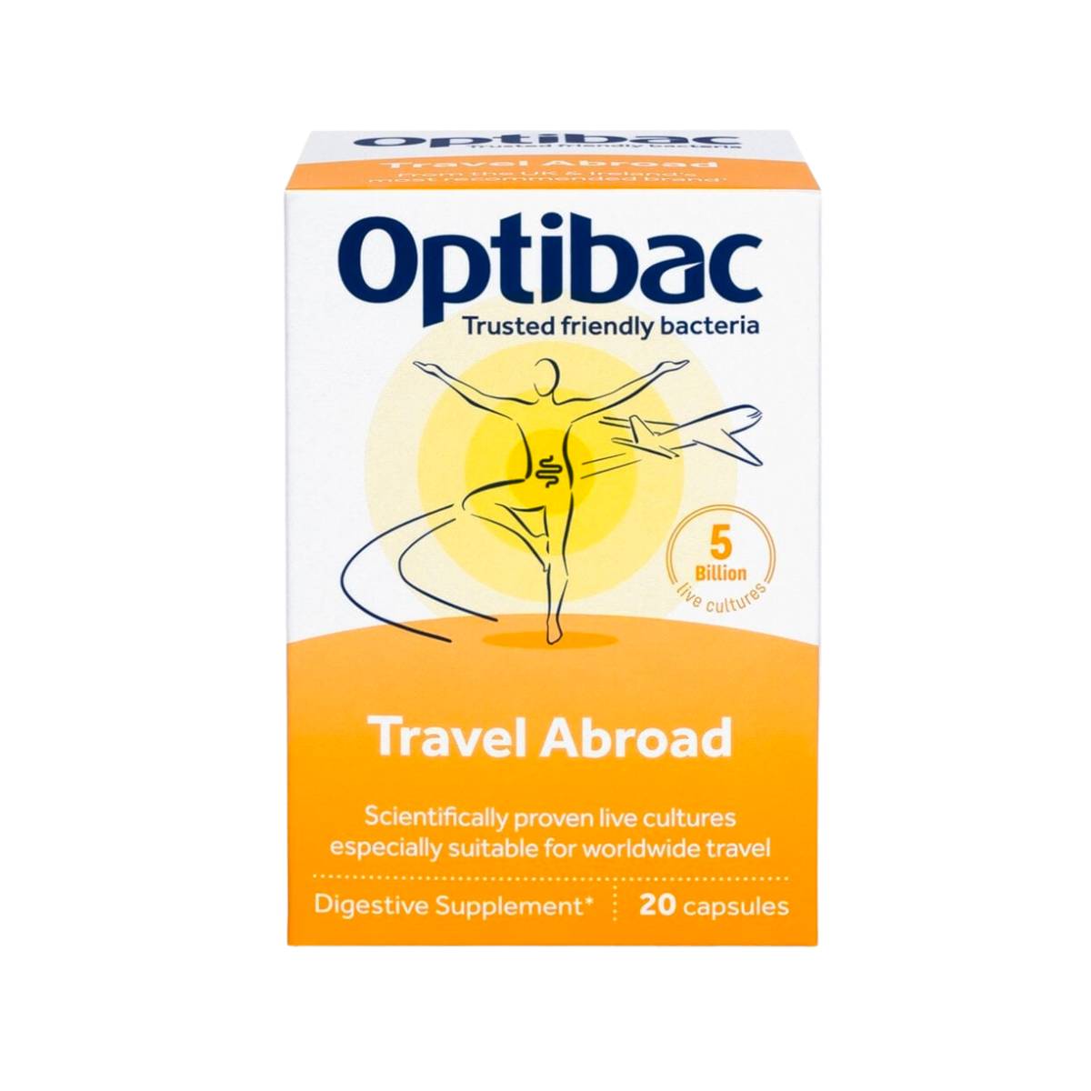 Optibac I Travel Abroad 20 Capsules