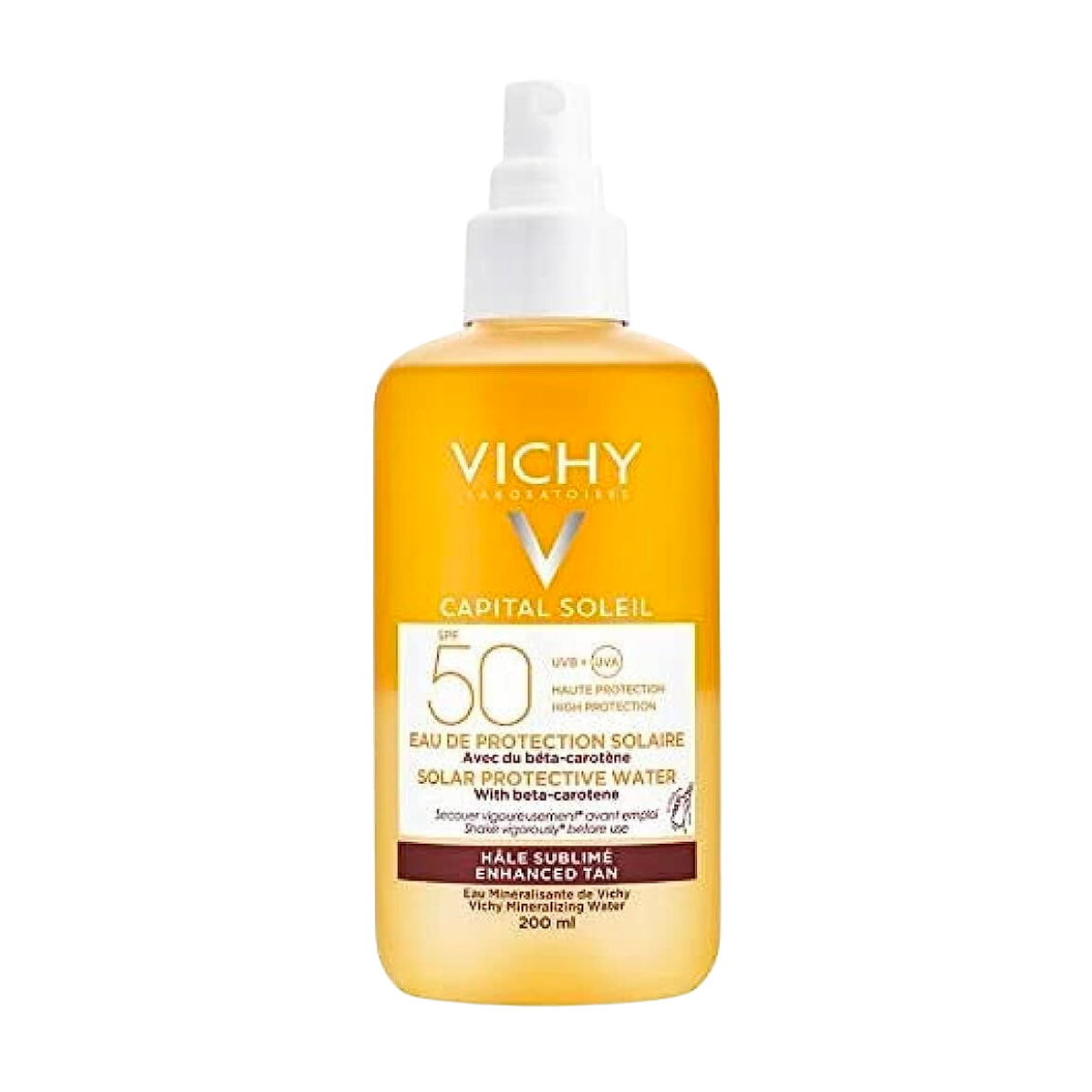 Vichy I Capital Soleil Solar Protective Water SPF50 Enhanced Tan 200ml