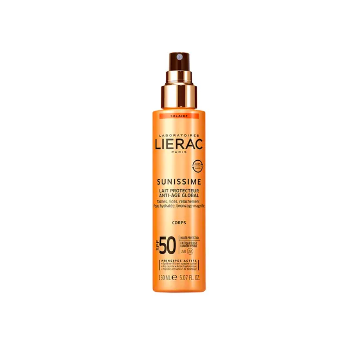 Lierac I Sunissime Protective Milk Global Anti-Ageing SPF50 150ml