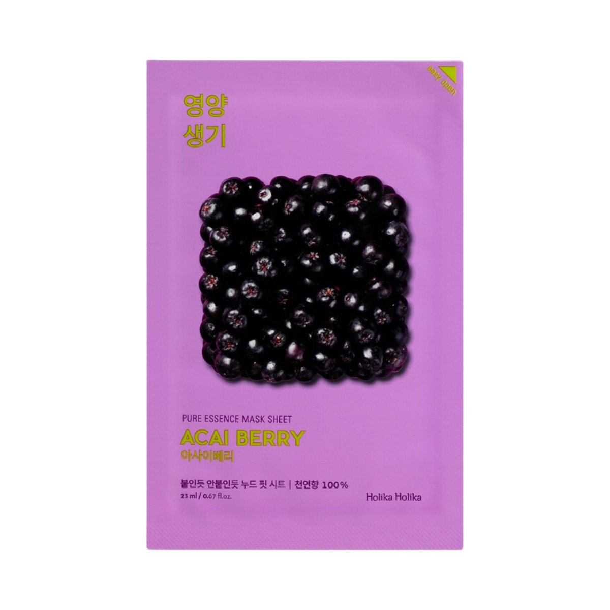 Holika Holika Pure Essence Acai Mask Sheet