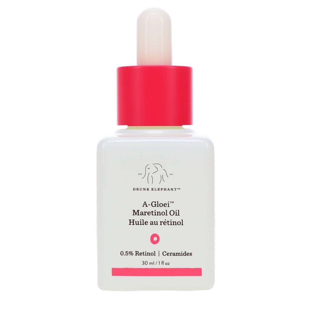 Drunk Elephant A-Gloei Maretinol Oil 30ml | 0.5% Retinol Facial Oil | Virgin Marula | Ceramides