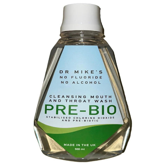 Dr Mike’s PRE-BIO Cleansing Mouth & Throat Wash 500ml