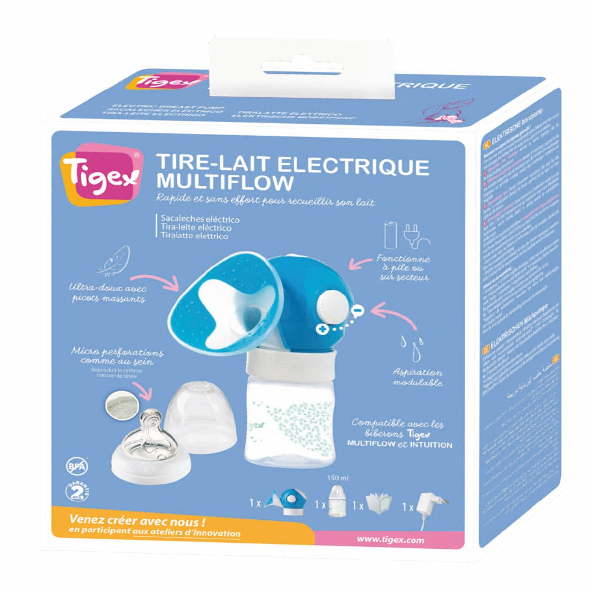 Tigex I Multiflow Electric Breast Pump