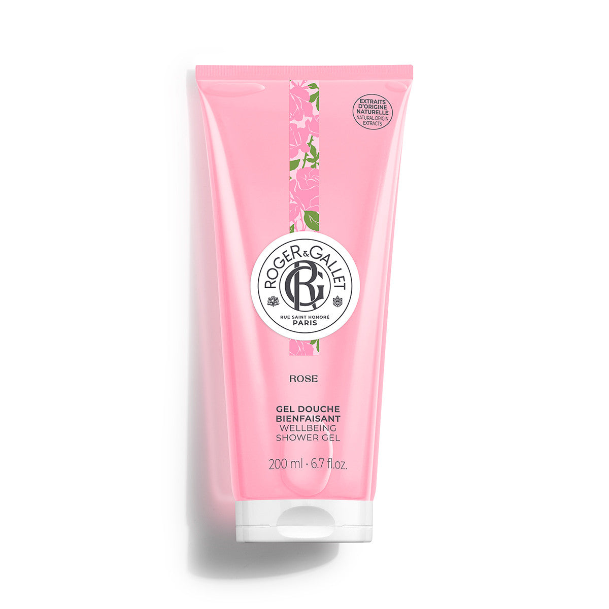 Roger & Gallet I Wellbeing Shower Gel - Rose 200ml