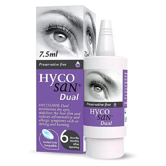 Hycosan | Dual Dry Eye Drops 7.5ml