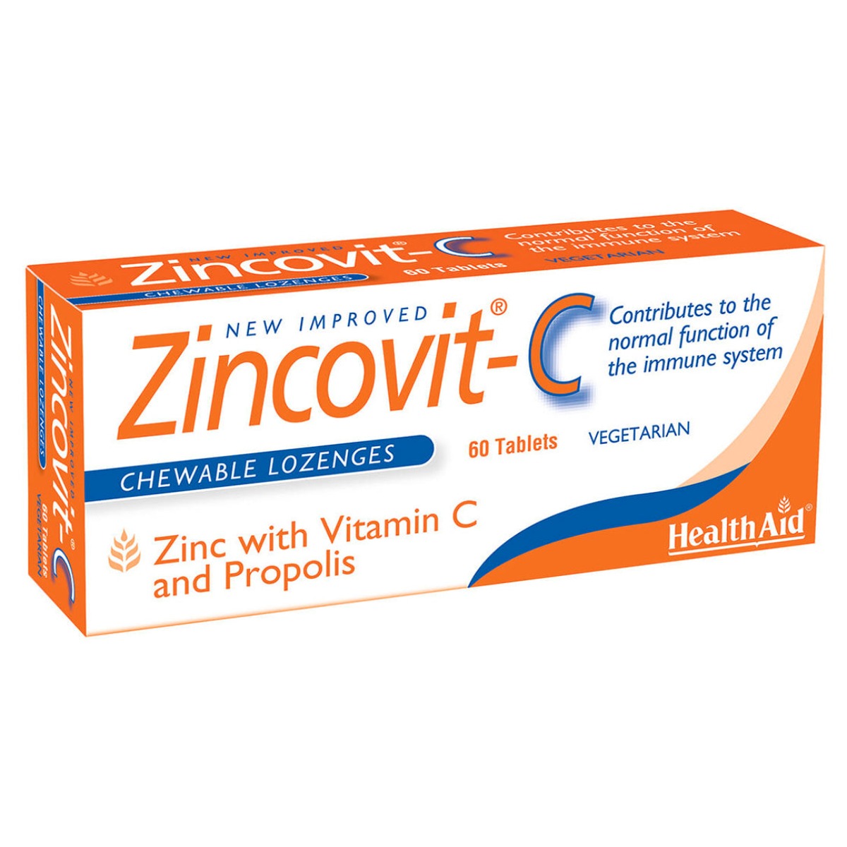 HealthAid I Zincovit-C 60 Tablets