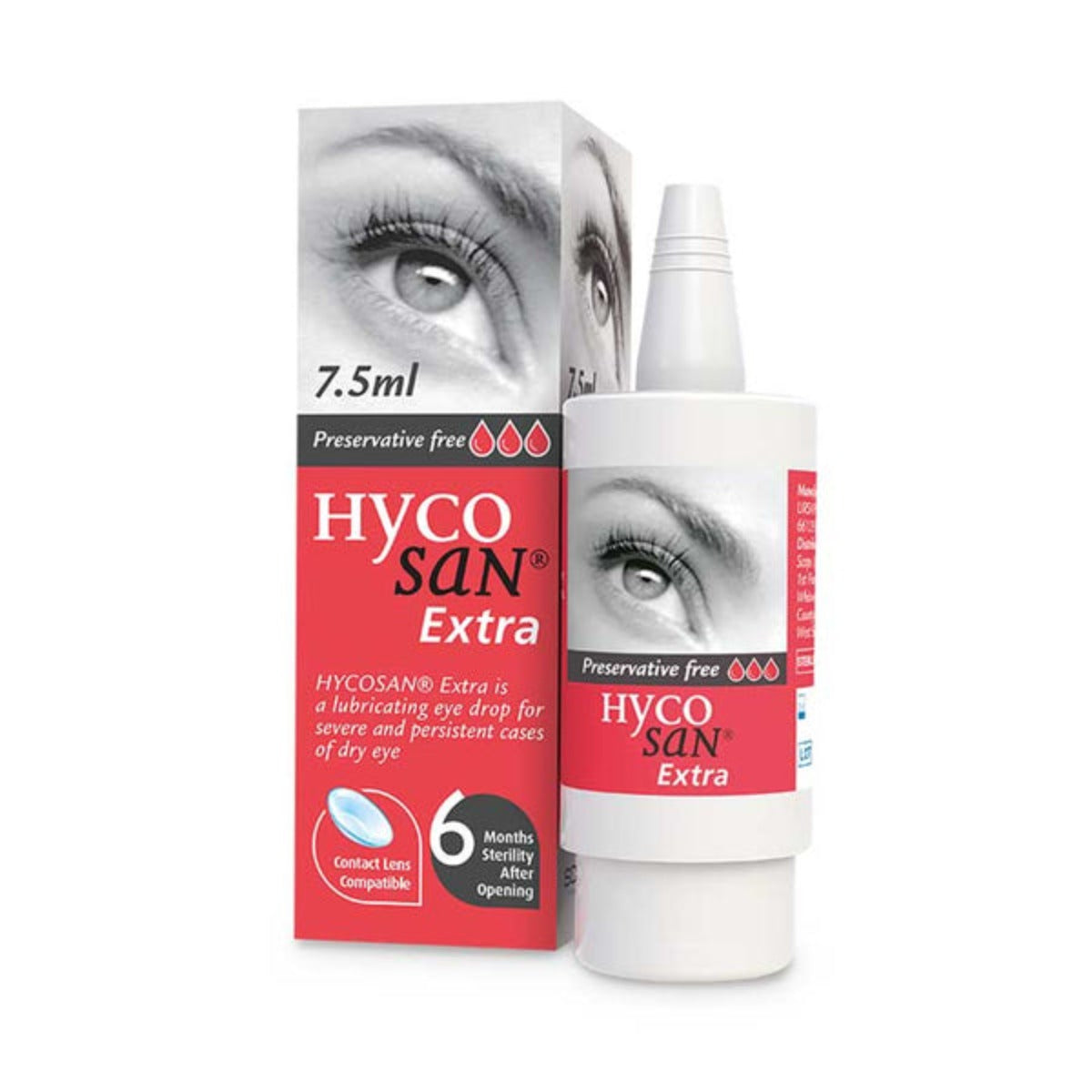 Hycosan | Extra Eye Drops 7.5ml