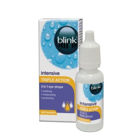 Blink | Intensive TRIPLE ACTION 3 In 1 Eye Drops 10ml