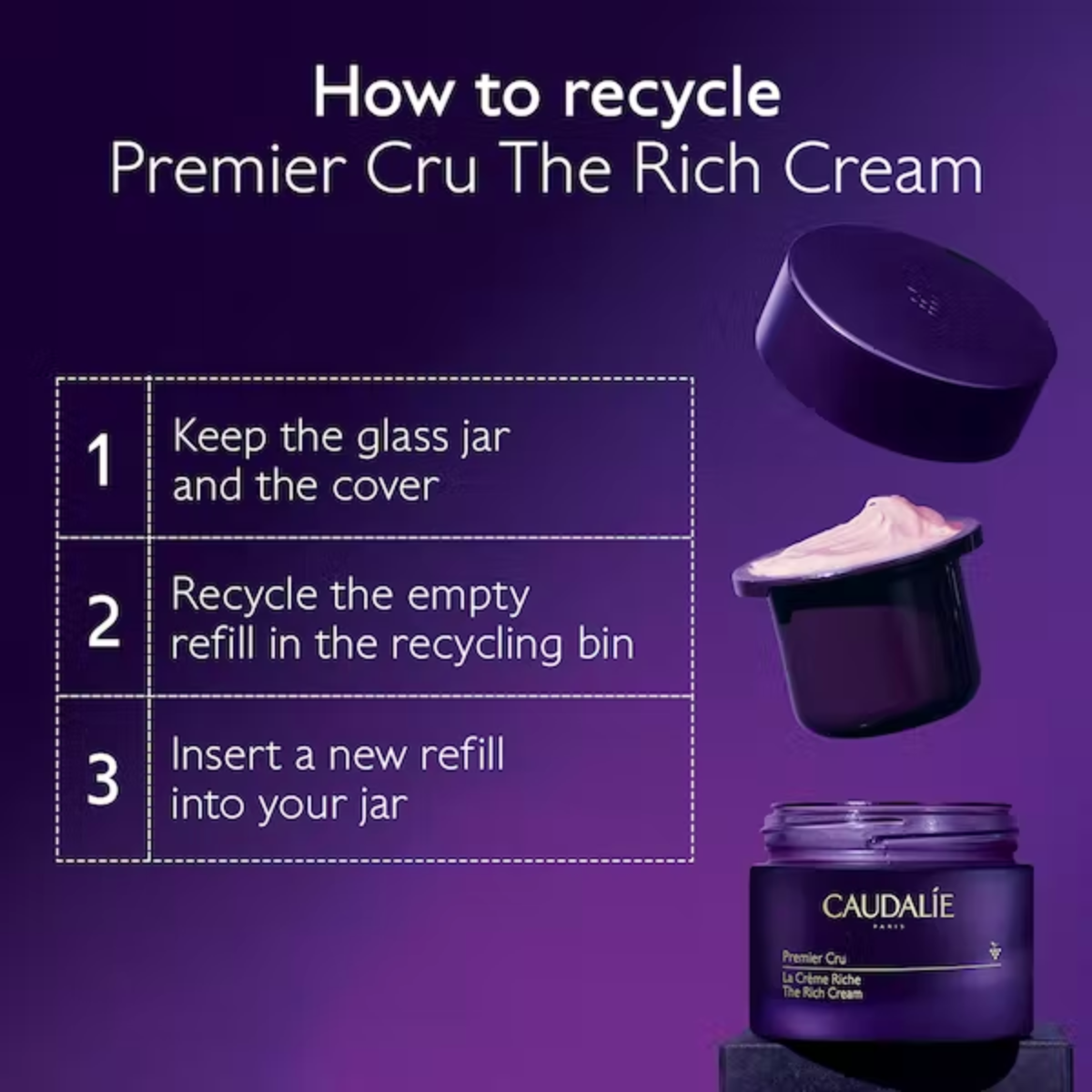 Caudalie | Premier Cru Barrier Repair Rich Moisturiser with Bio-Ceramides