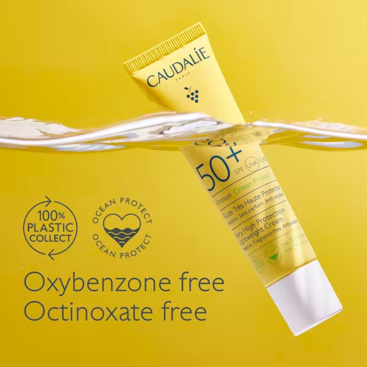 Caudalie | Vinosun Ocean Protect Very High Protection Lightweight Cream SPF50+ 40ml