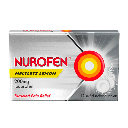 Nurofen | Meltlets 200mg Tablets 12 Tablets