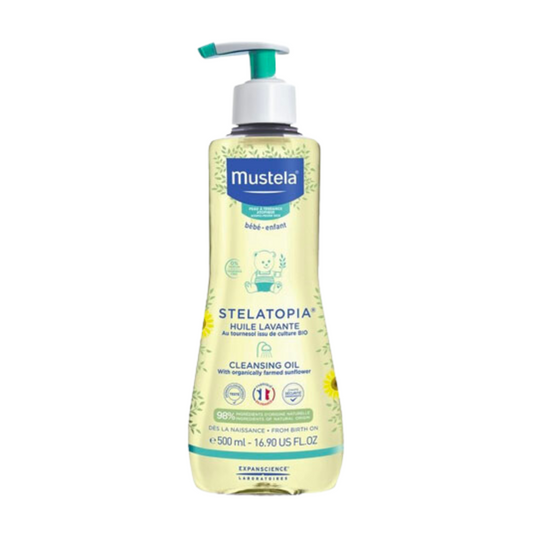 Mustela I Stelatopia Cleansing Oil 500ml