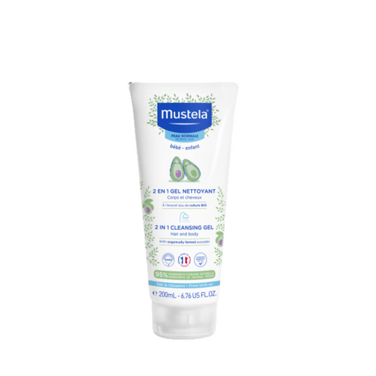 Mustela I 2 in 1 Cleansing Gel 200ml