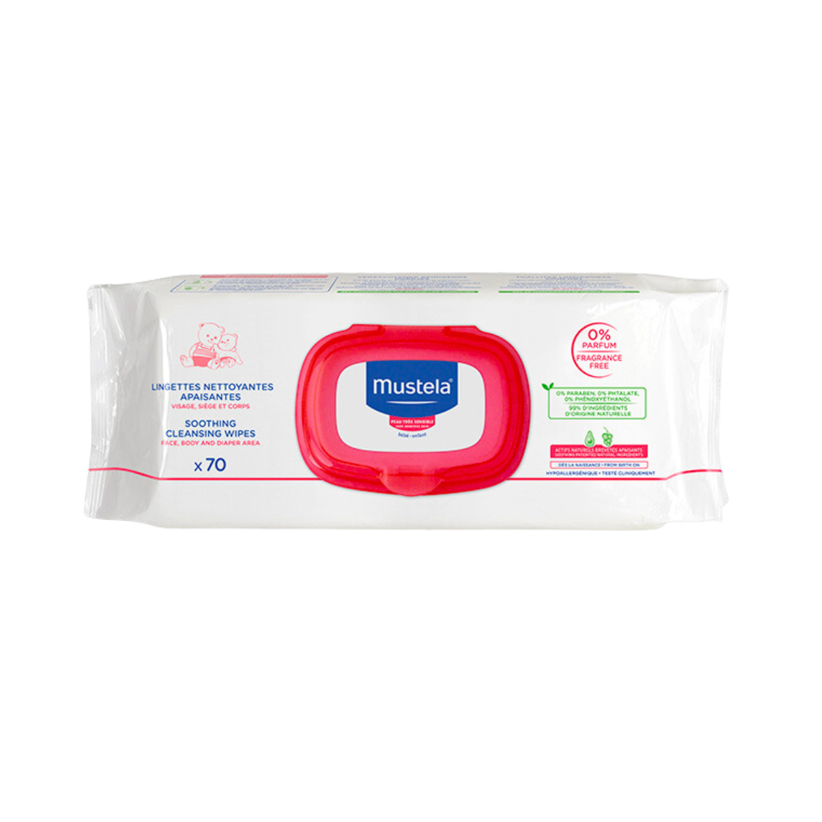 Mustela I Soothing Cleansing Wipes