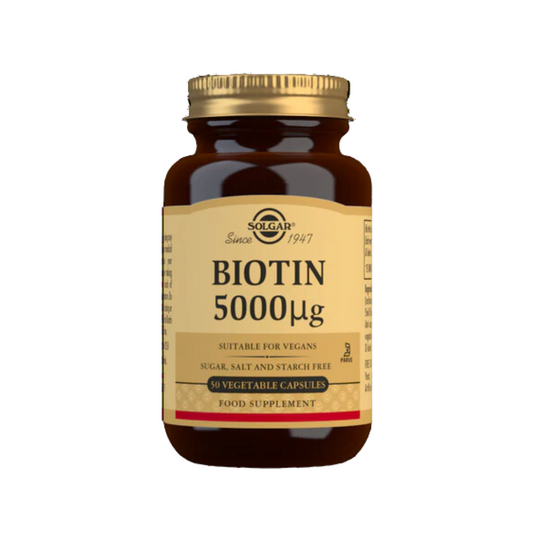 Solgar I Biotin 5000mcg 50 Vegicaps