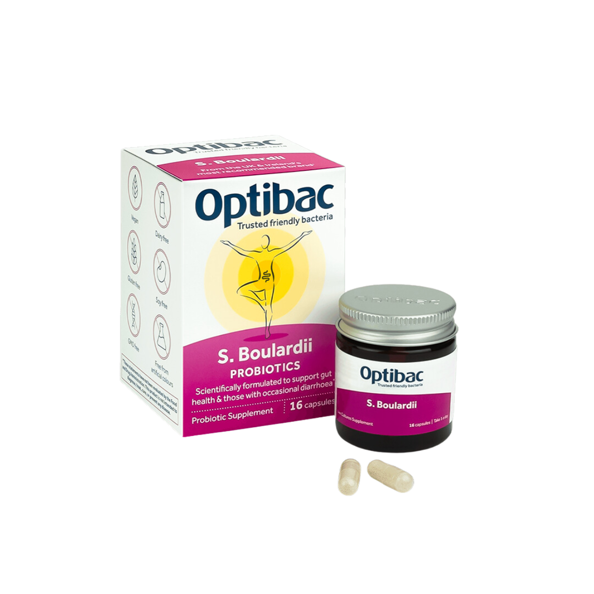 Optibac I Saccharomyces Boulardii Capsules