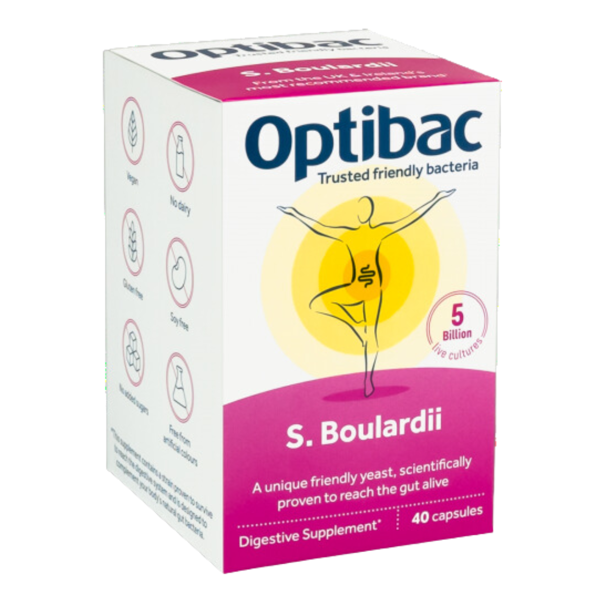 Optibac I Saccharomyces Boulardii Capsules