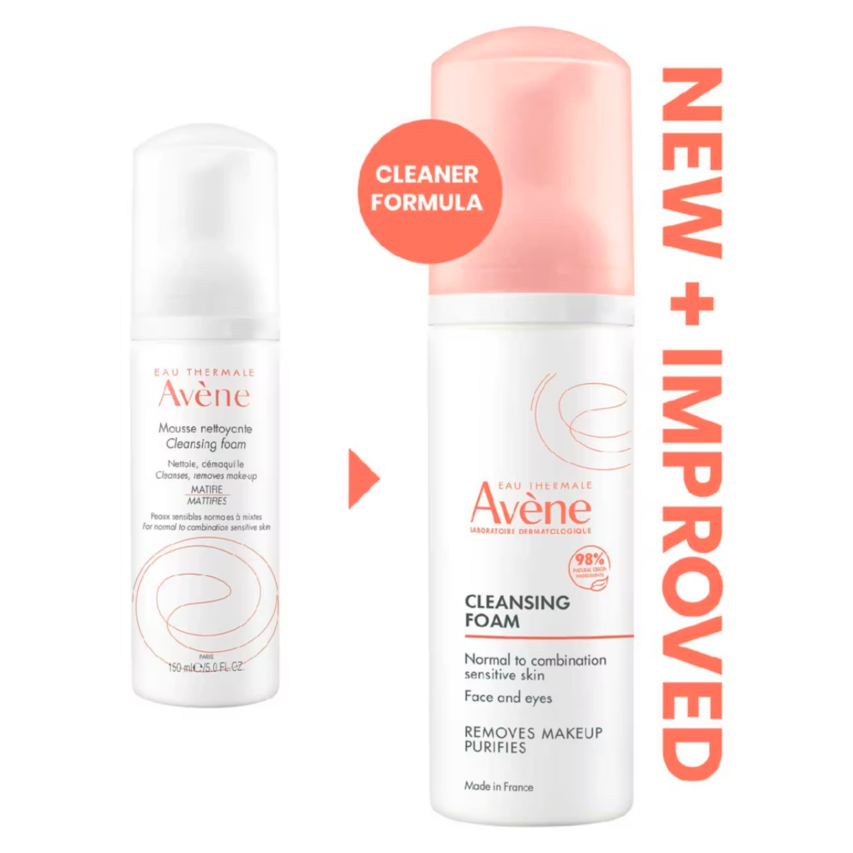 Avène | Mattifying Cleansing Foam 150ml