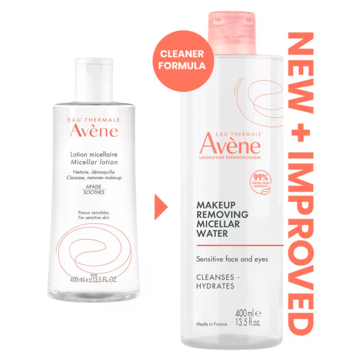 Avène | Micellar Lotion Cleanser & Make-Up Remover 400ml