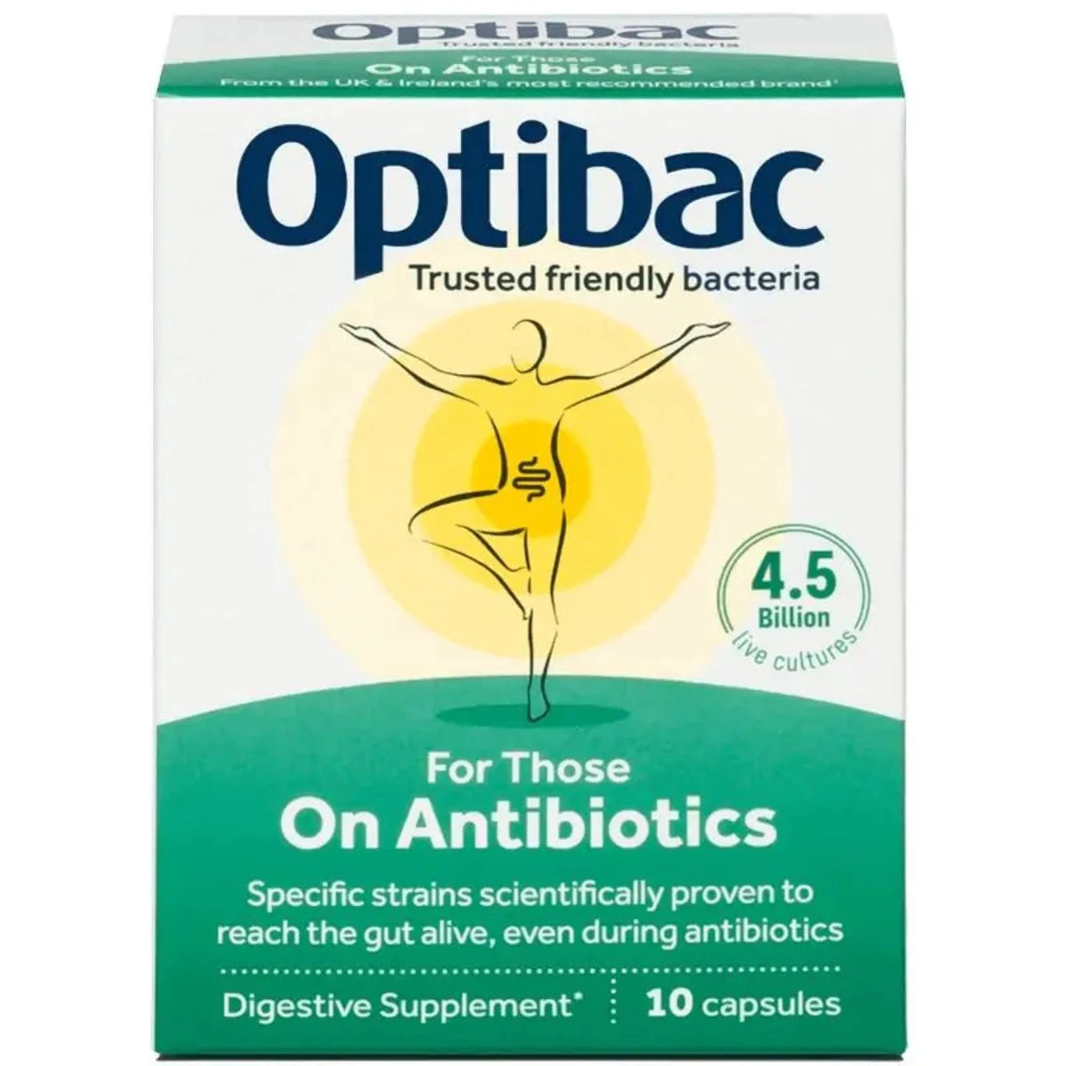 Optibac I For Those on Antibiotics 10 Capsules