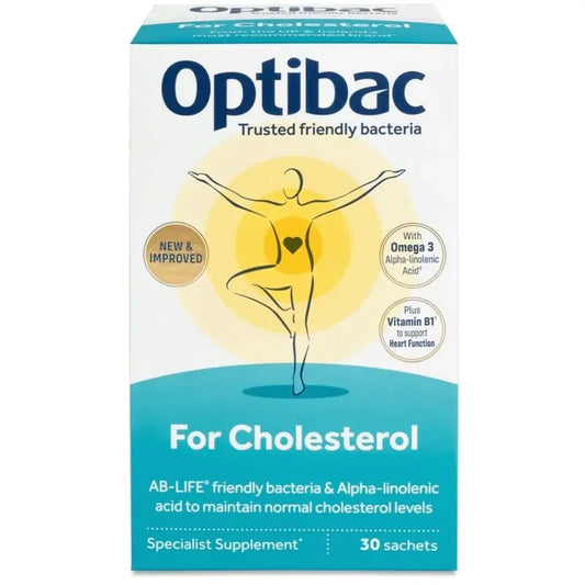 Optibac I Probiotics For Cholesterol 30 Sachets