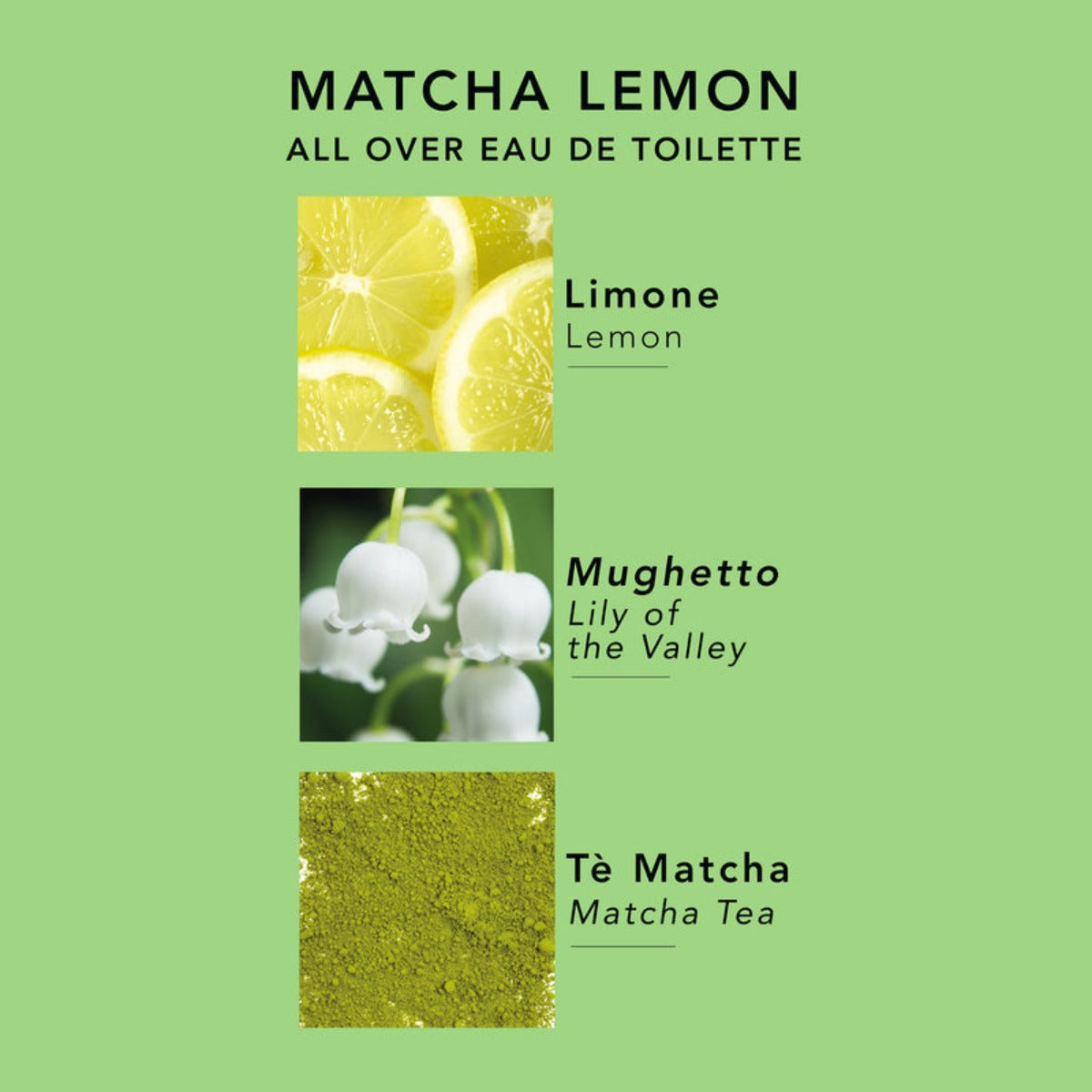 Teaology I Matcha Lemon Tea Eau De Toilette 100ml